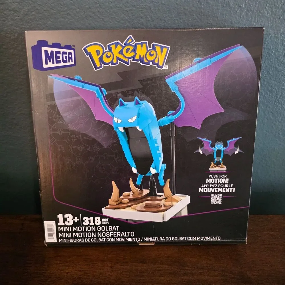 MEGA Pokémon Mini Motion Golbat *NEW & SEALED*